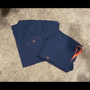 Like new med couture scrub set